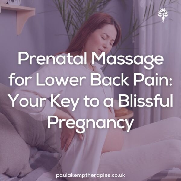 Prenatal Massage for Lower Back Pain: Your Key to a Blissful Pregnancy