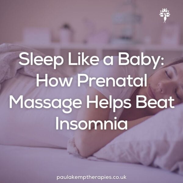 prenatal massage for insomnia