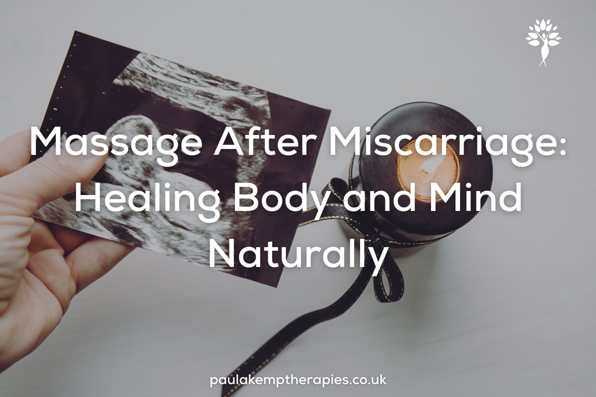 massage after miscarriage