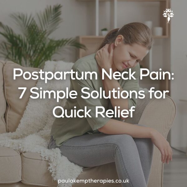 postpartum neck pain