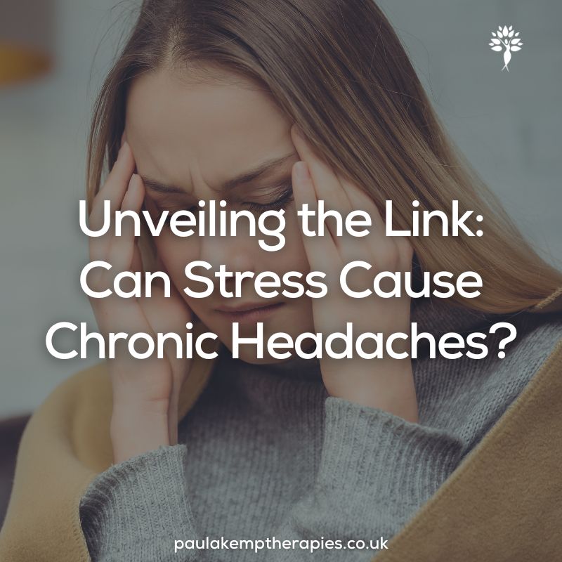 Unveiling the Link: Can Stress Cause Chronic Headaches?