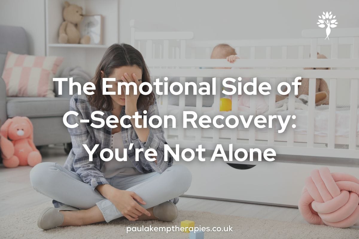 Emotional side of C-section recovery